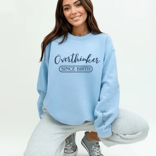 Overthinker (Since Birth) Heavy Blend™ Crewneck Sweatshirt – TrendzVibe