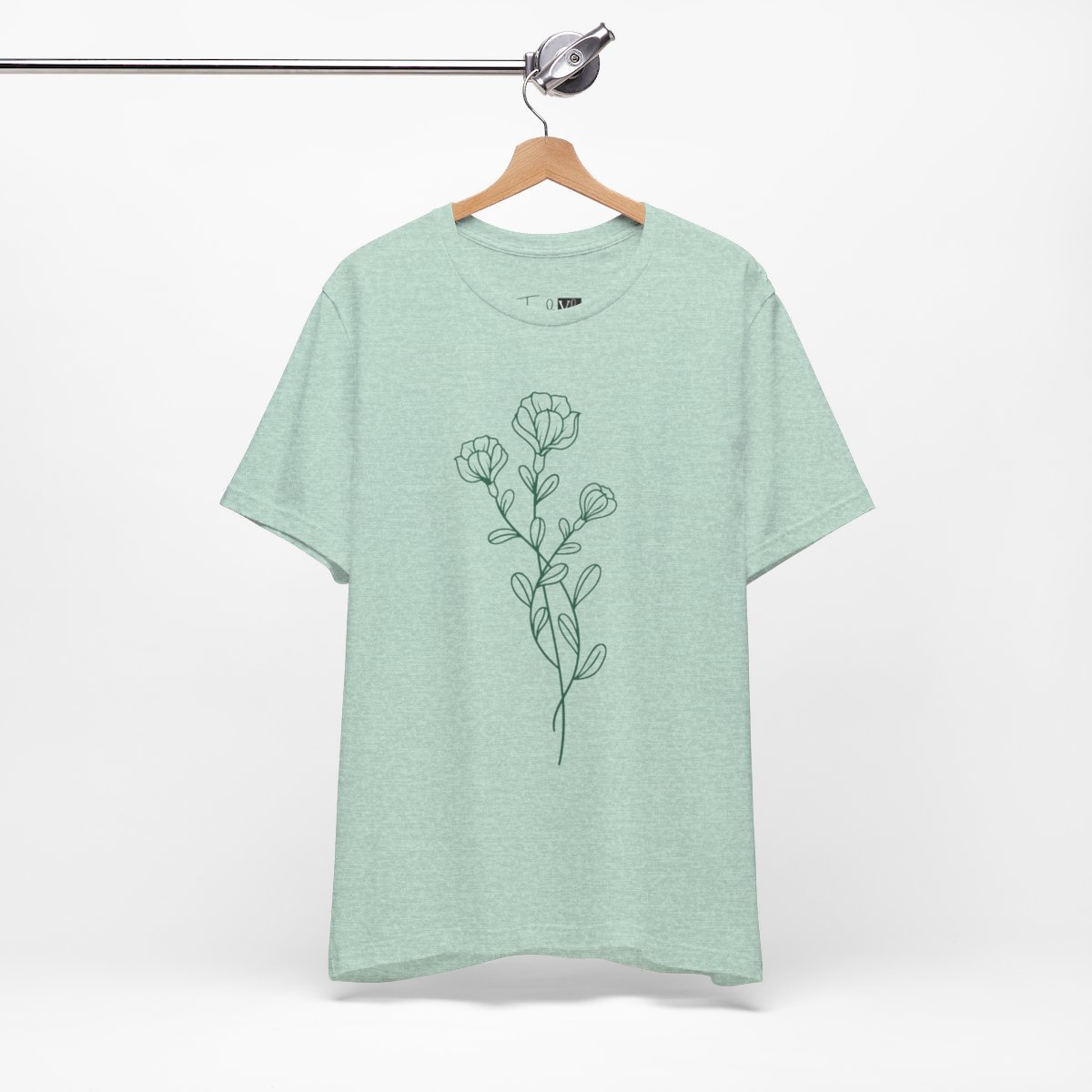 Flower Short Sleeve Tee